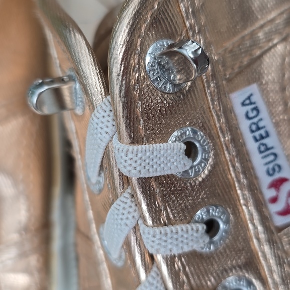 Superga 2750 Lamew Rose Gold Sneakers - Picture 9 of 14